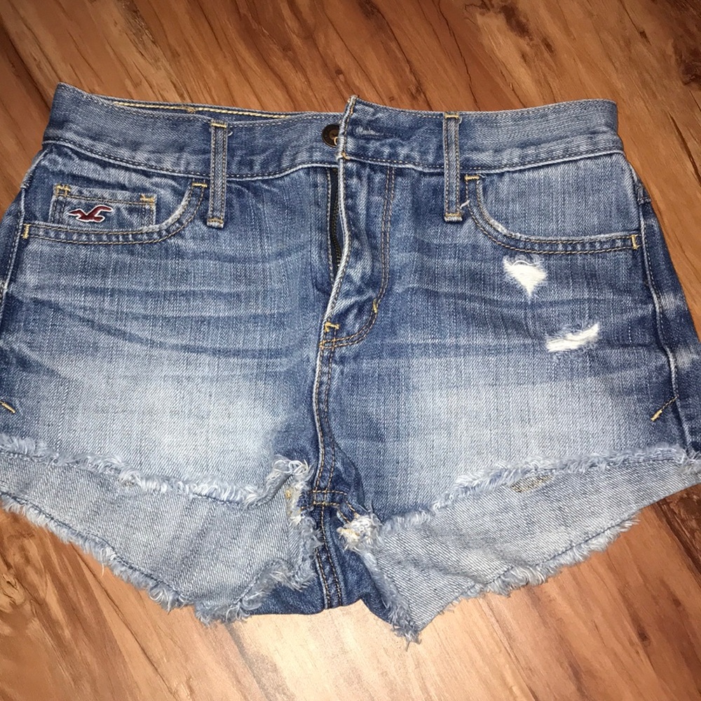 Hollister denim shorts